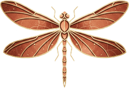 Libélula decorativa